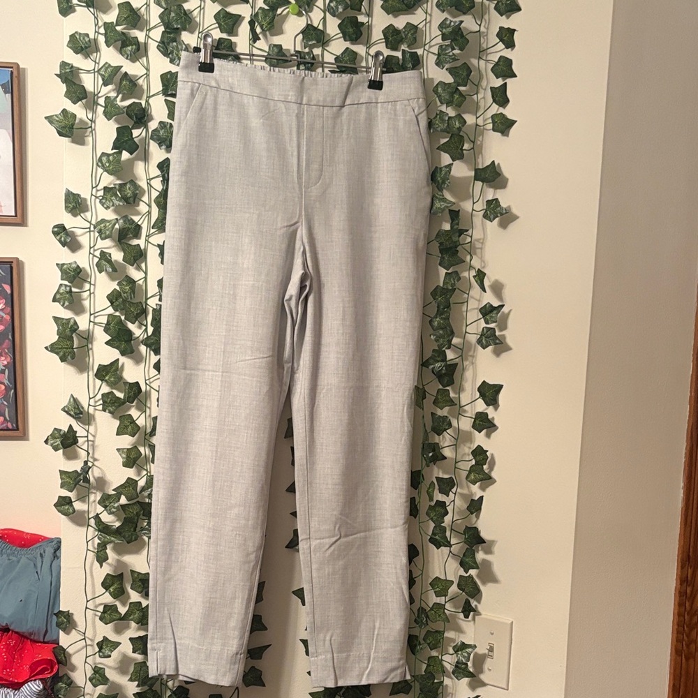 Banana Republic Light Gray Hayden cropped Pants